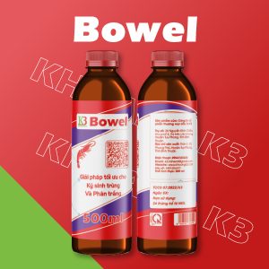 K3 BOWEL Ngăn ngừa phân trắng và Ký sinh trùng