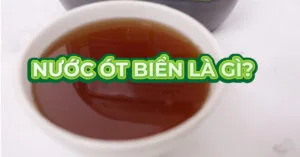 nước ót biển là gì