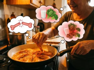 Đừng để những món ăn hấp dẫn che mắt bạn khỏi nguy cơ. Hãy ưu tiên dinh dưỡng với các lựa chọn giàu canxi như sữa và rau xanh để bảo vệ sức khỏe xương khớp.