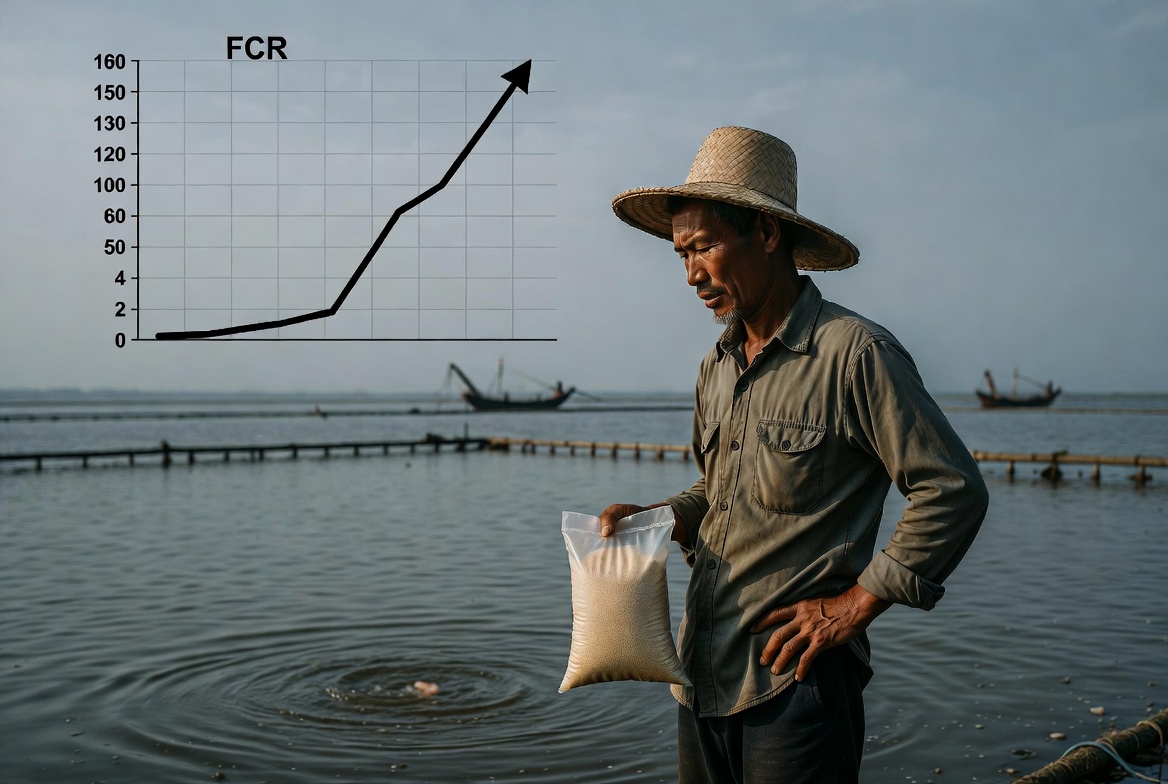 Xử lý tôm bỏ ăn, giảm ăn: Nguyên nhân & Giải pháp dứt điểm