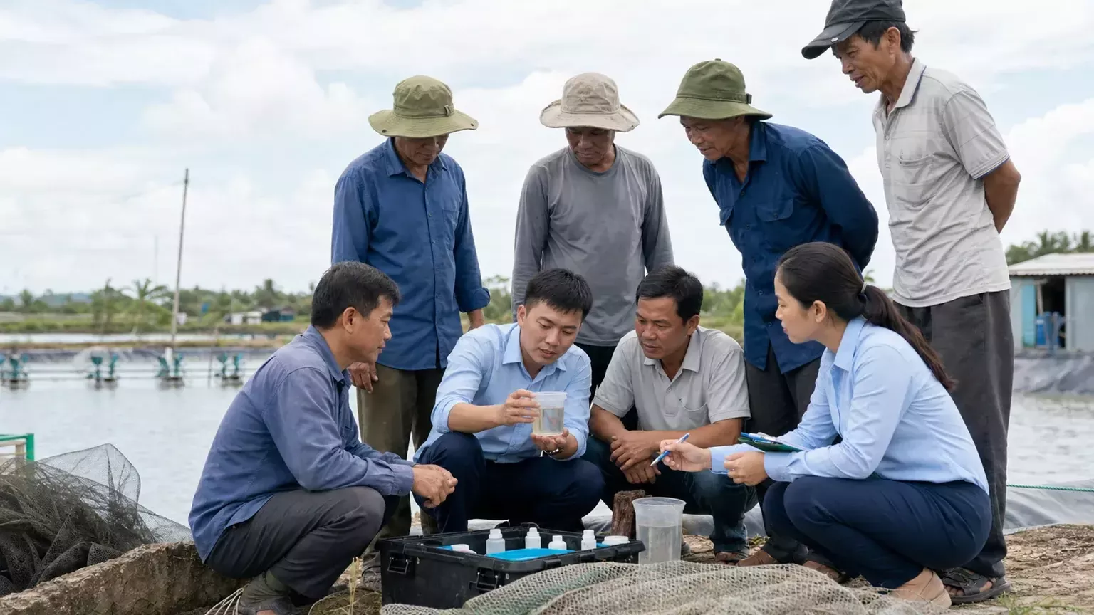 [HÌNH ẢNH] Hành trình vẻ đẹp cống hiến cho ngành nông nghiệp thuỷ sản của Khoáng K3