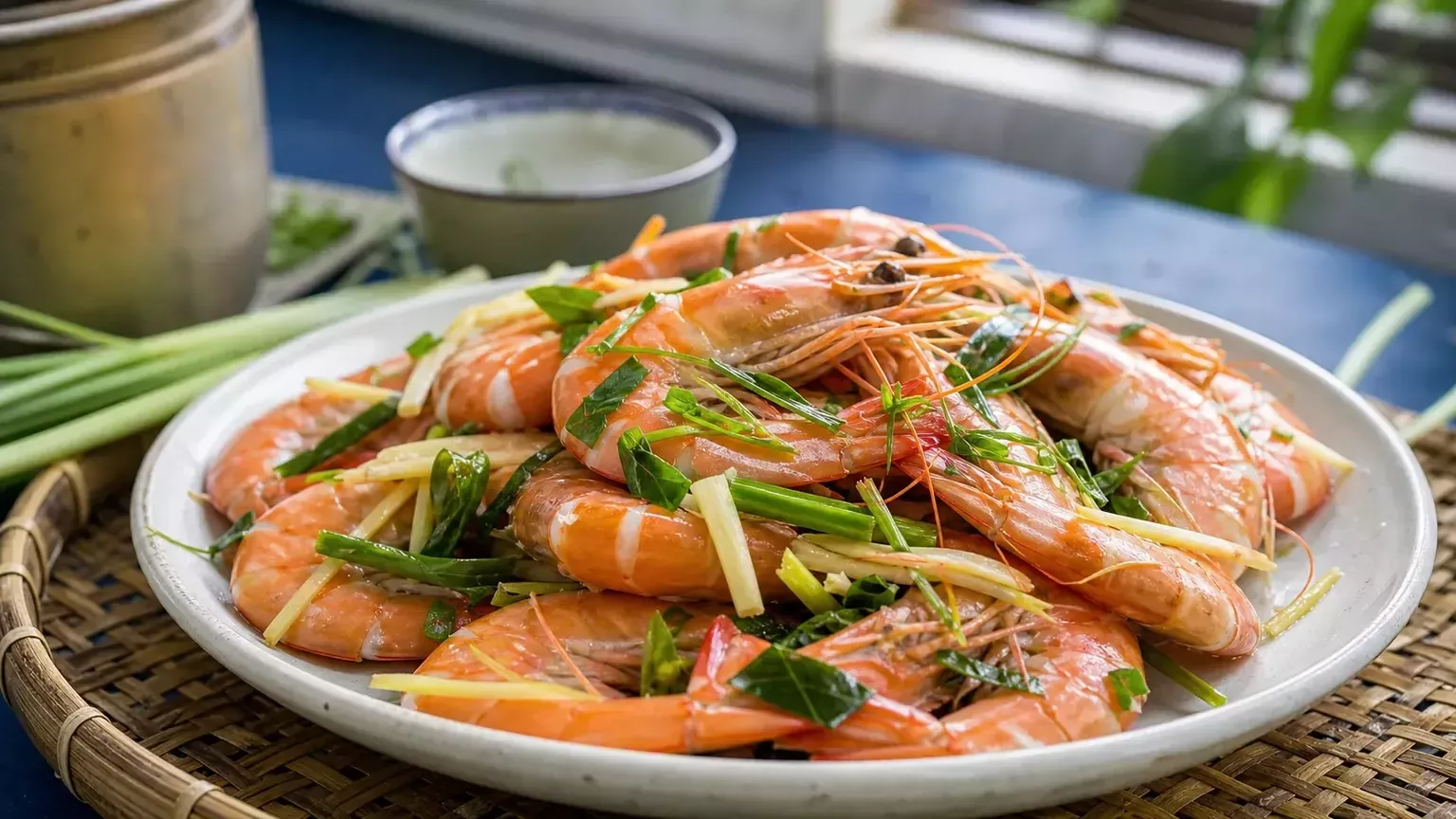 Cách làm món tôm hấp ngon, ngọt thơm
